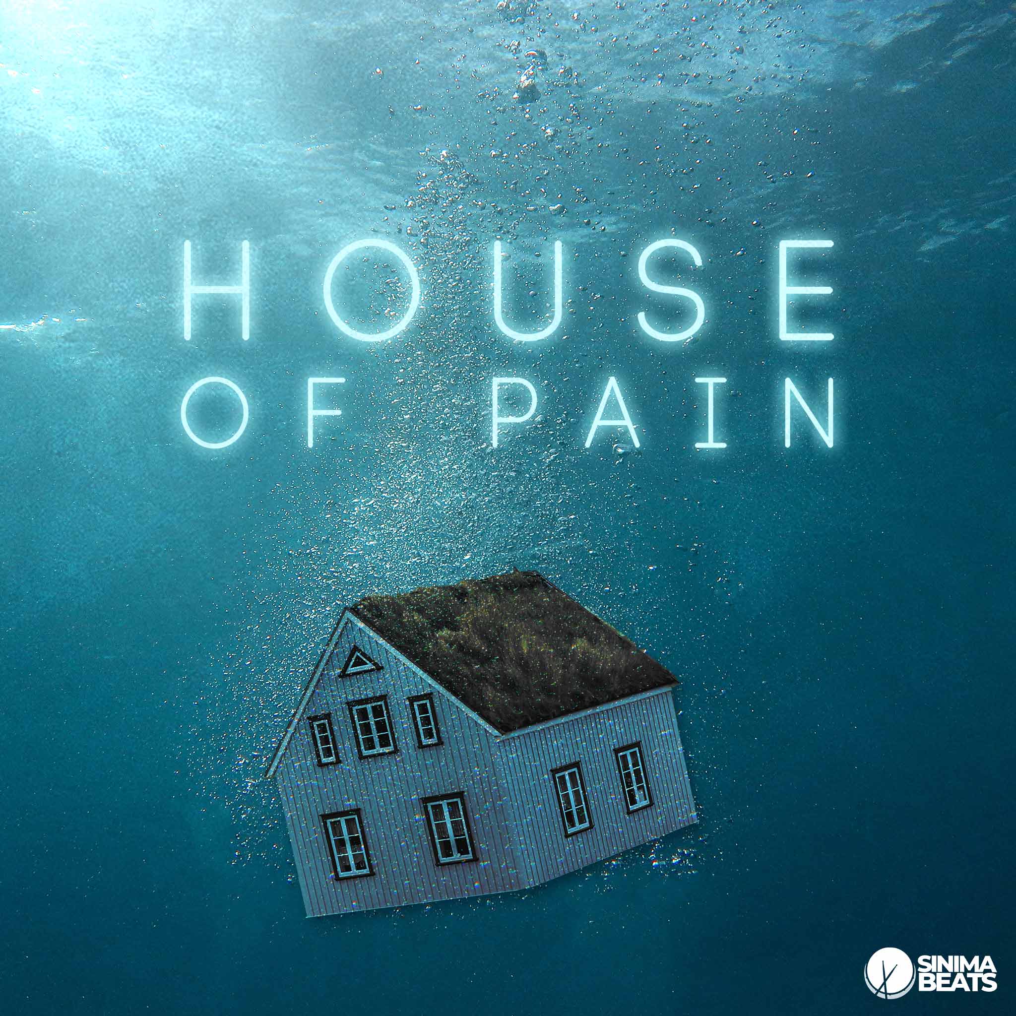 Home Sinking into Deep Ocean Waters with Bubbles Rising - House of Pain