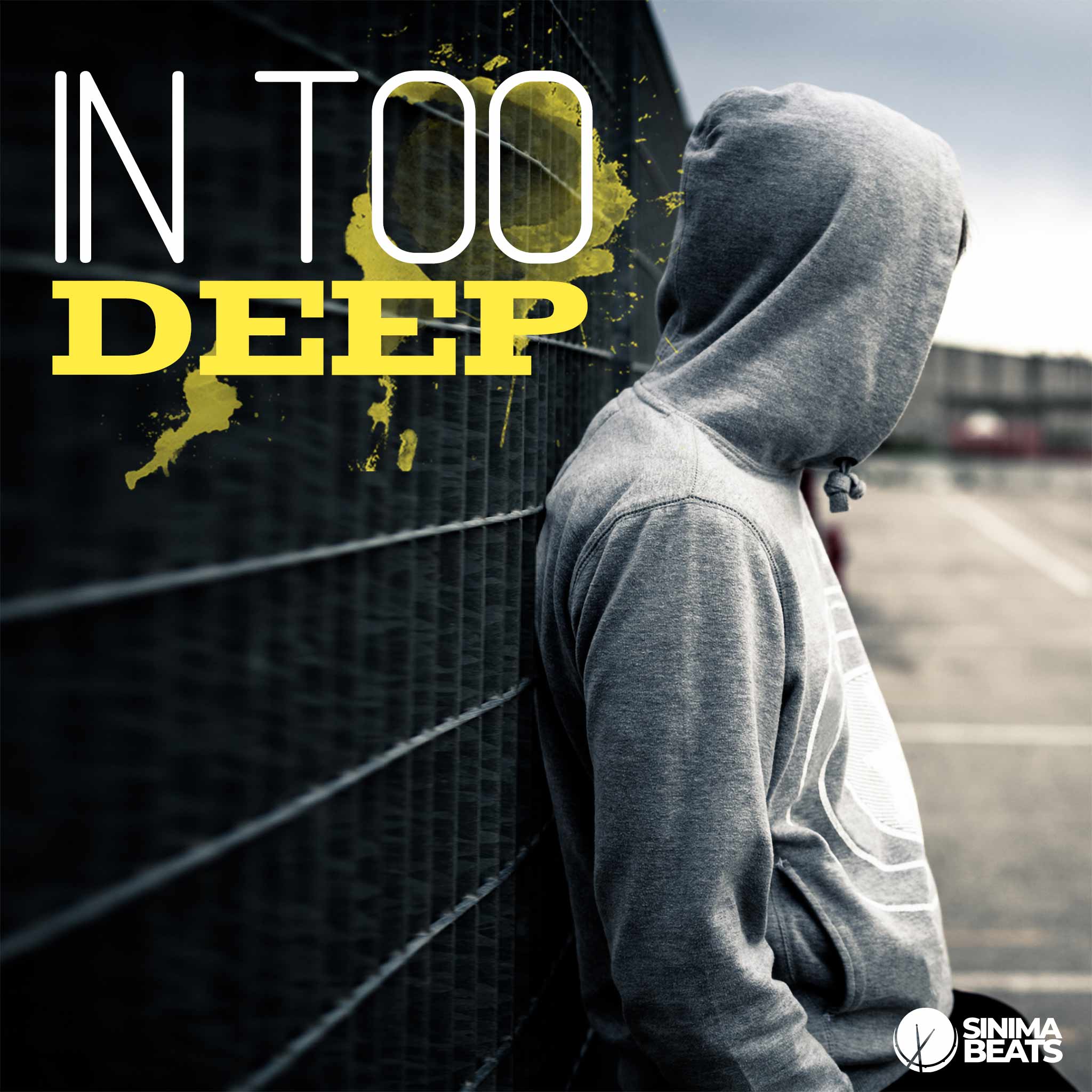 Man in Gray Hooded Sweater Leaning Against Metal Gate Outside - In Too Deep