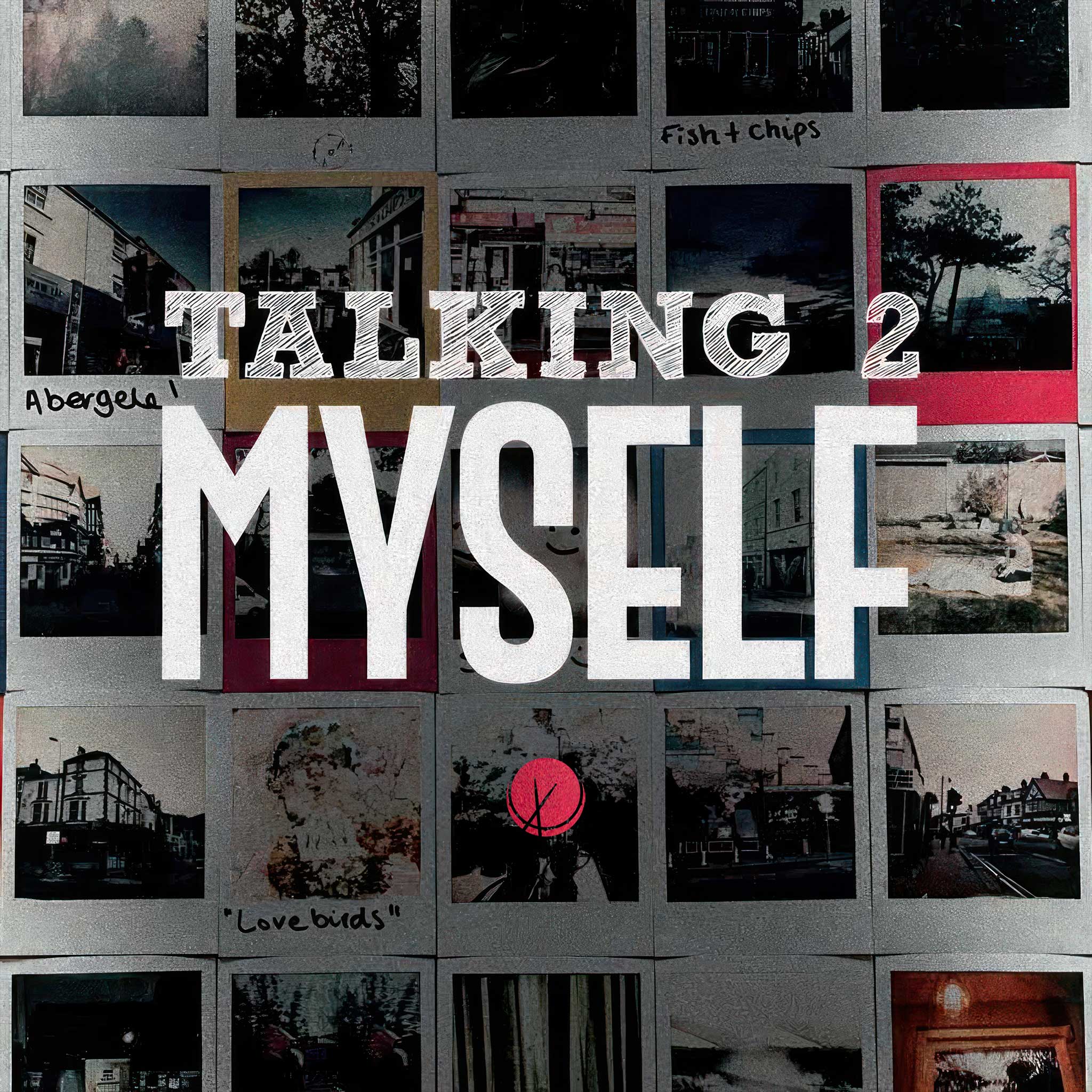 Collage of Polaroid Images - Talking 2 Myself